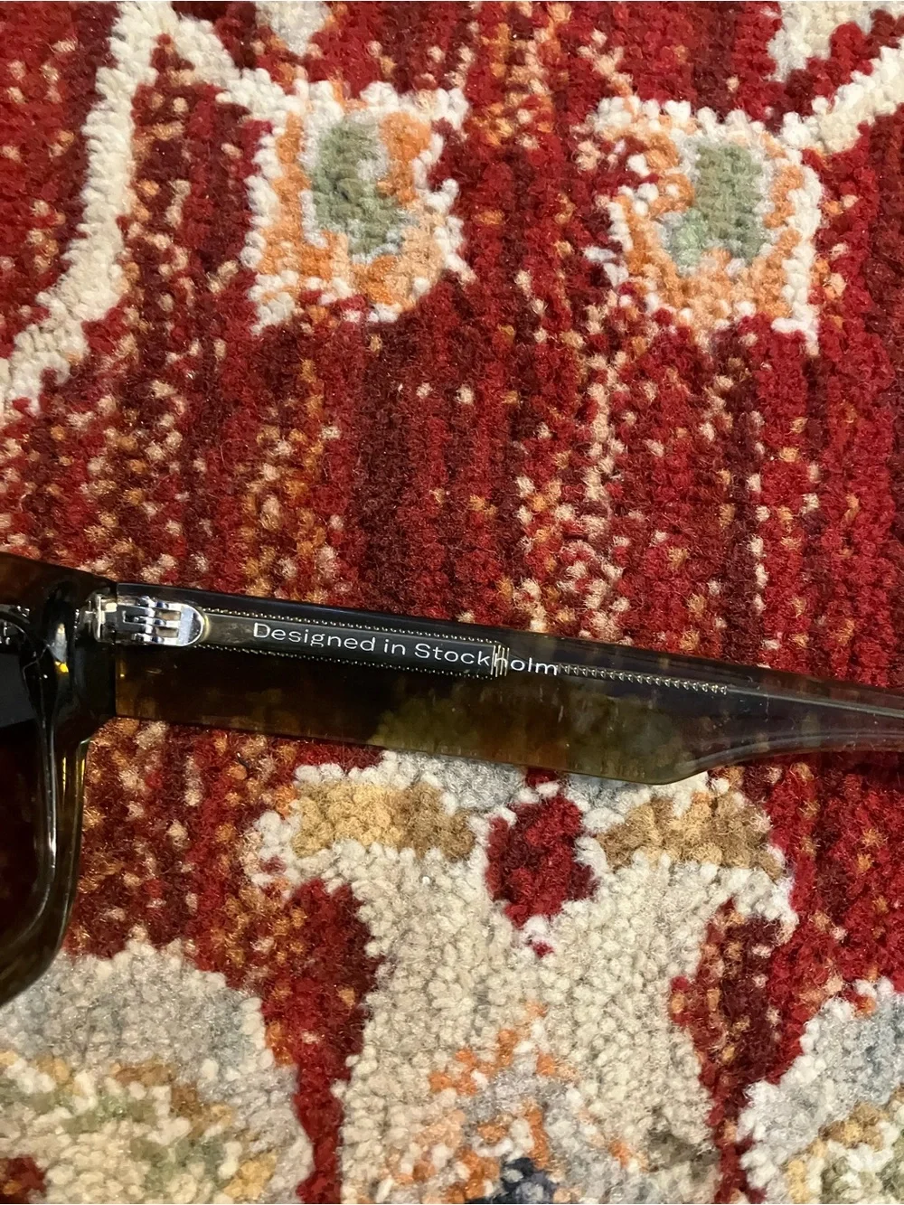 Chimi Olive Green Rectangular Sunglasses